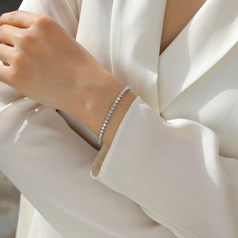Iris Moissanite Bracelet