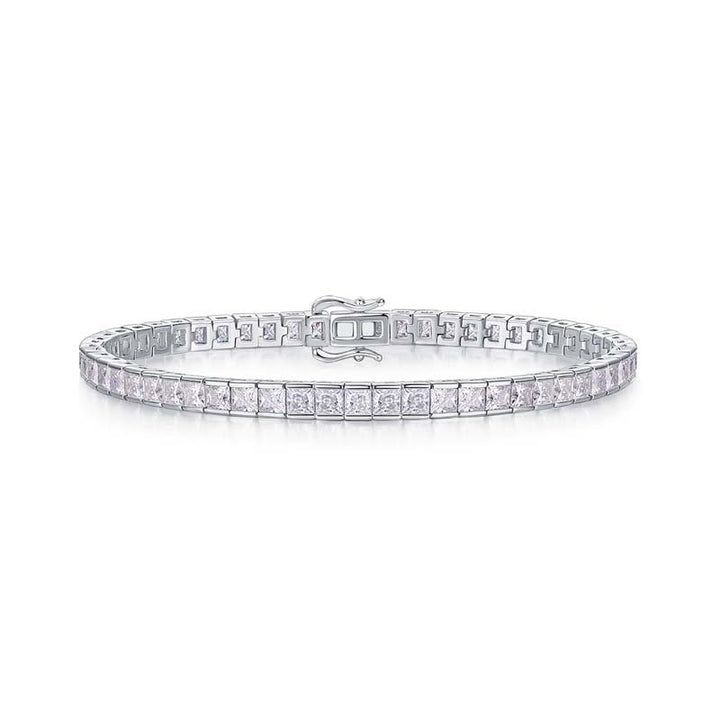 Princess Moissanite Bracelet