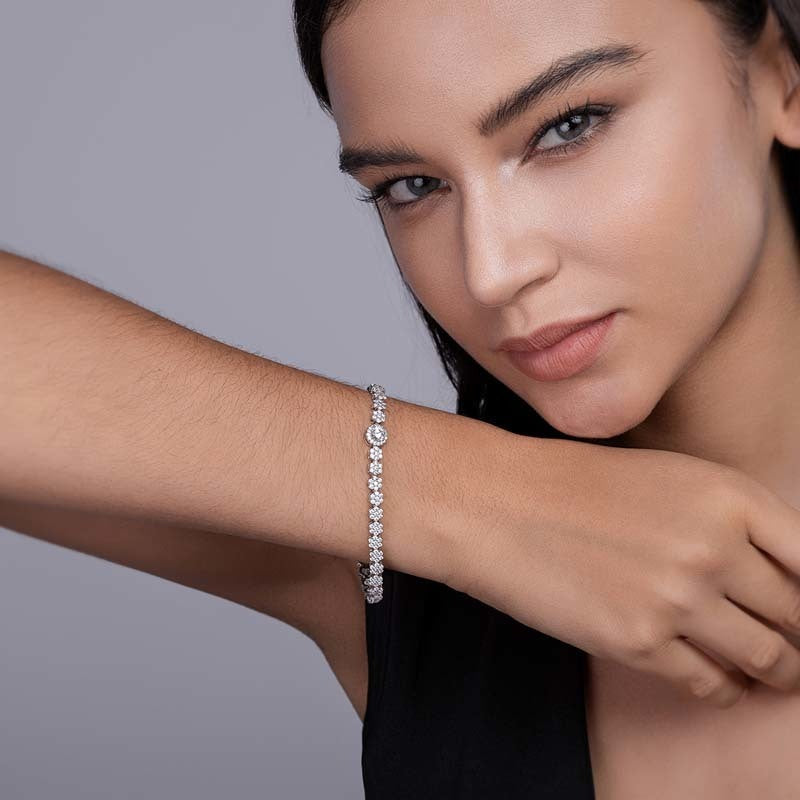 Luna Moissanite Bracelet