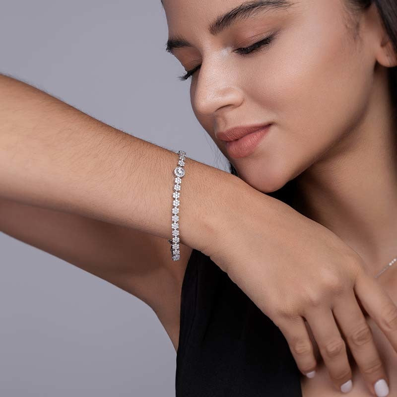 Luna Moissanite Bracelet