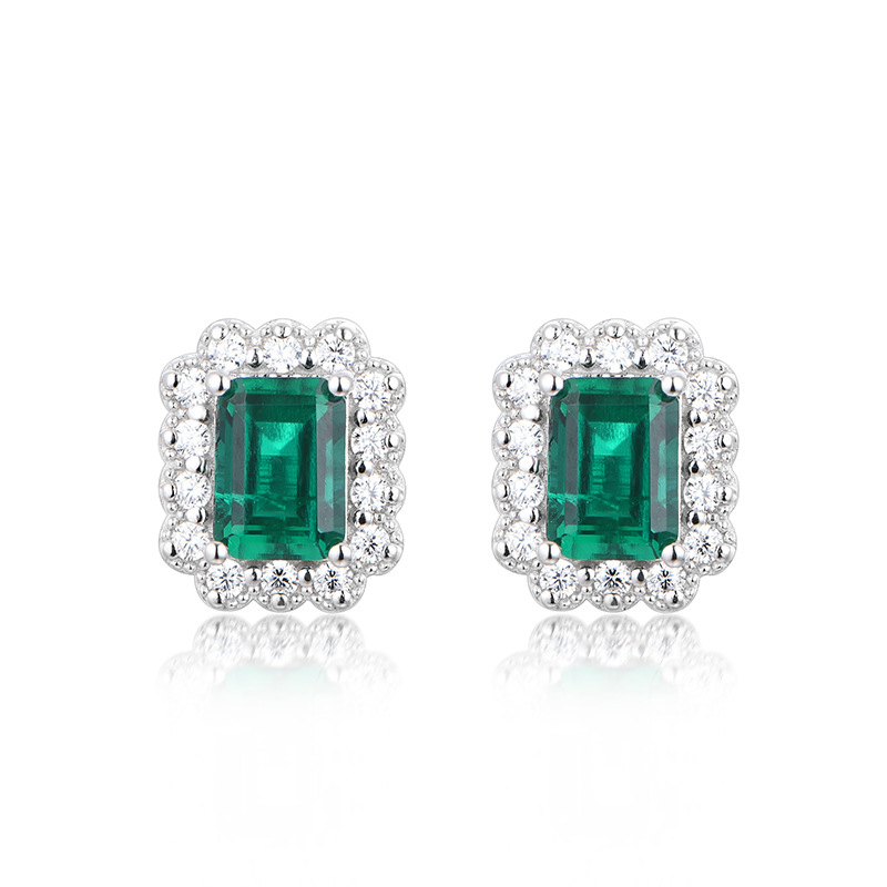 Zironus Emerald Earrings