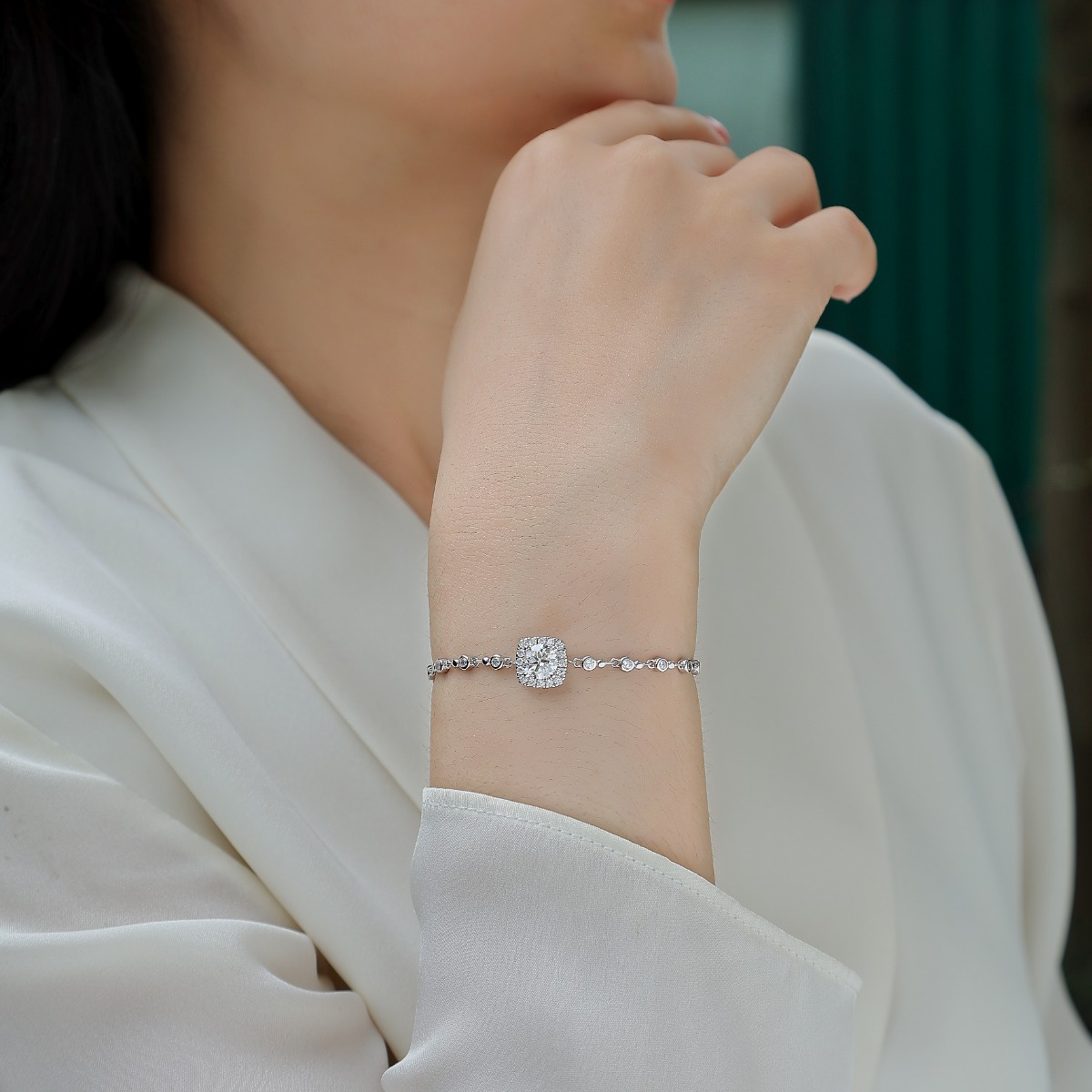 Eterna Moissanite Bracelet