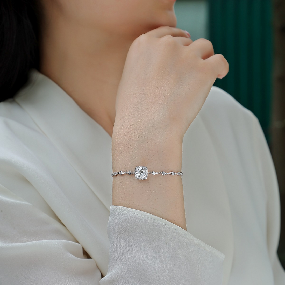 Eterna Moissanite Bracelet