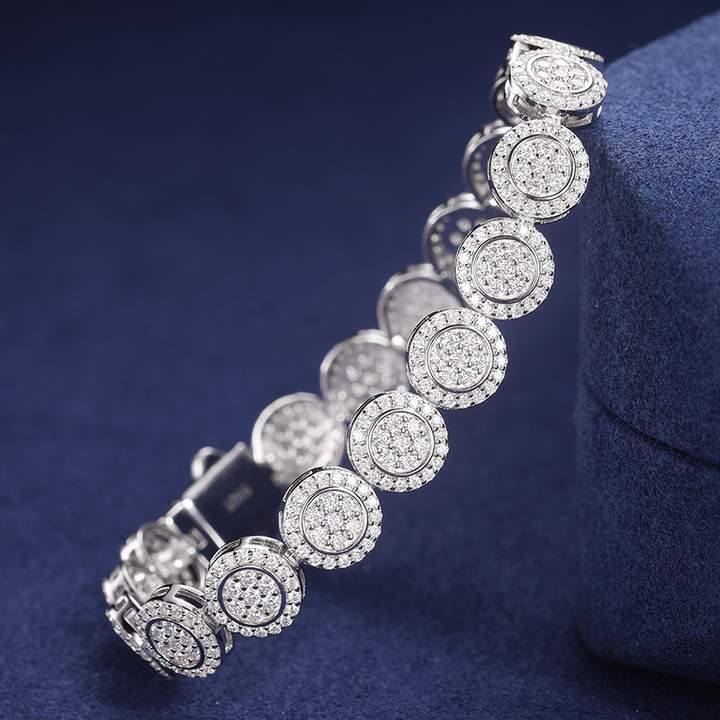 Circle Moissanite Bracelet