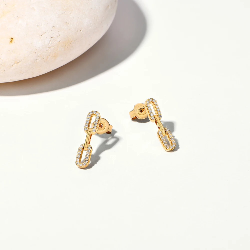 Cassia Moissanite Earrings