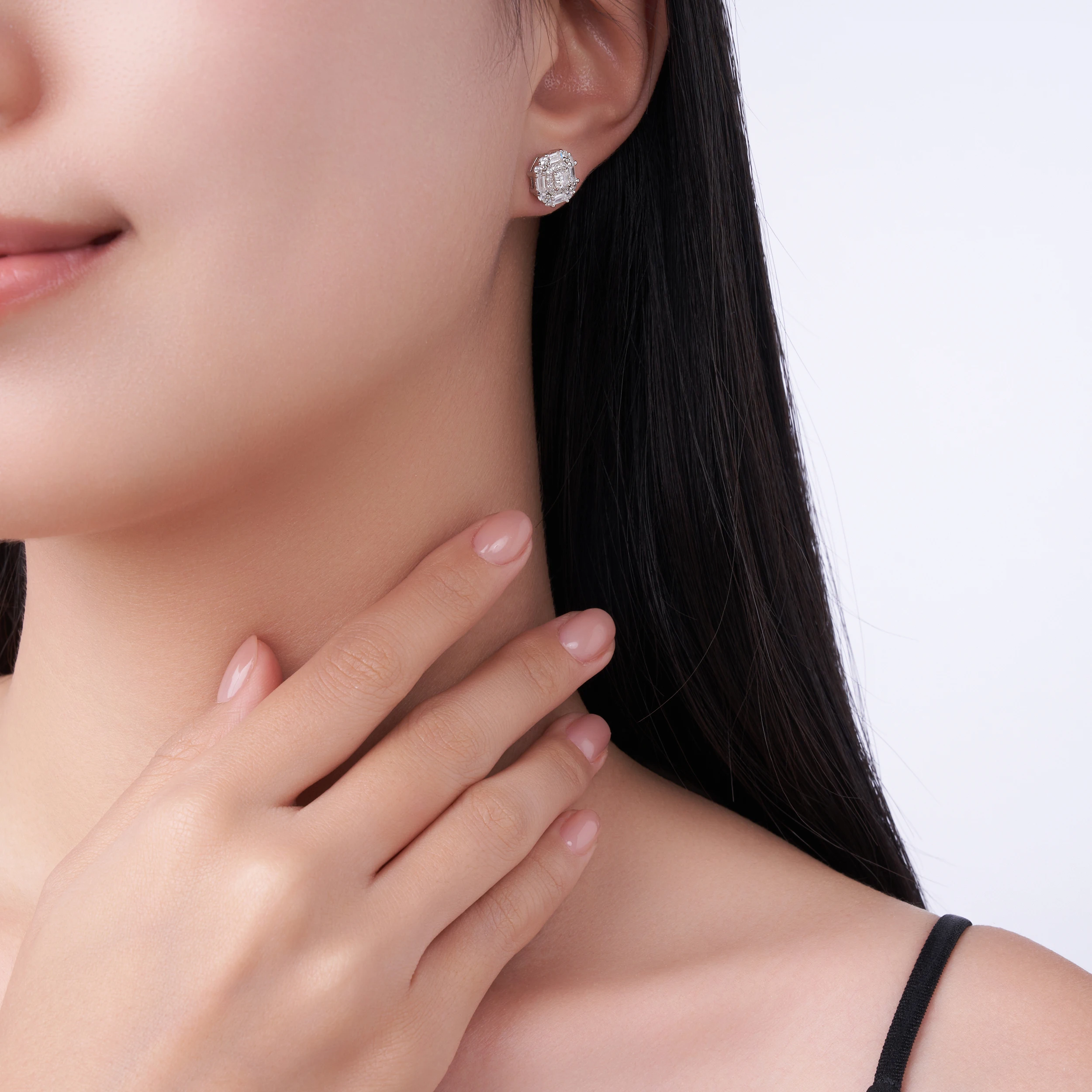 Althea Moissanite Earrings