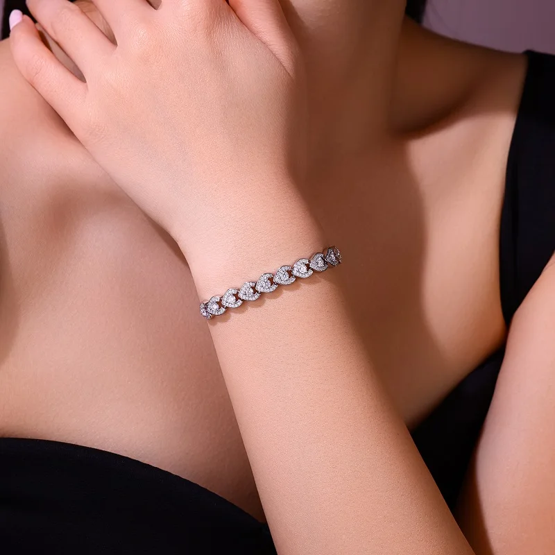 Aria Moissanite Bracelet