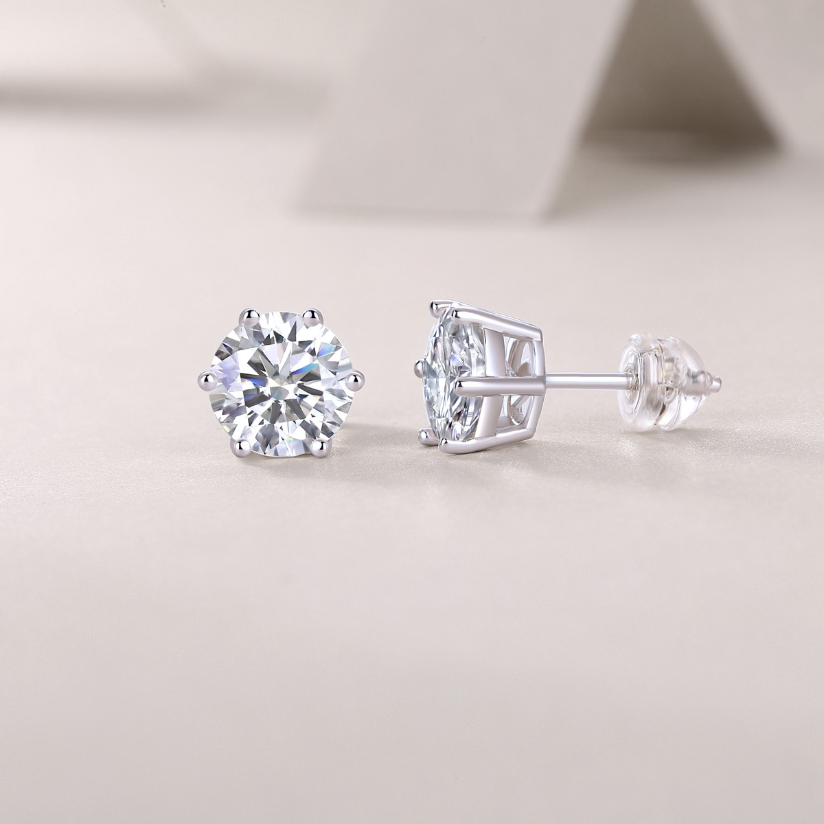 Luna Moissanite Earrings