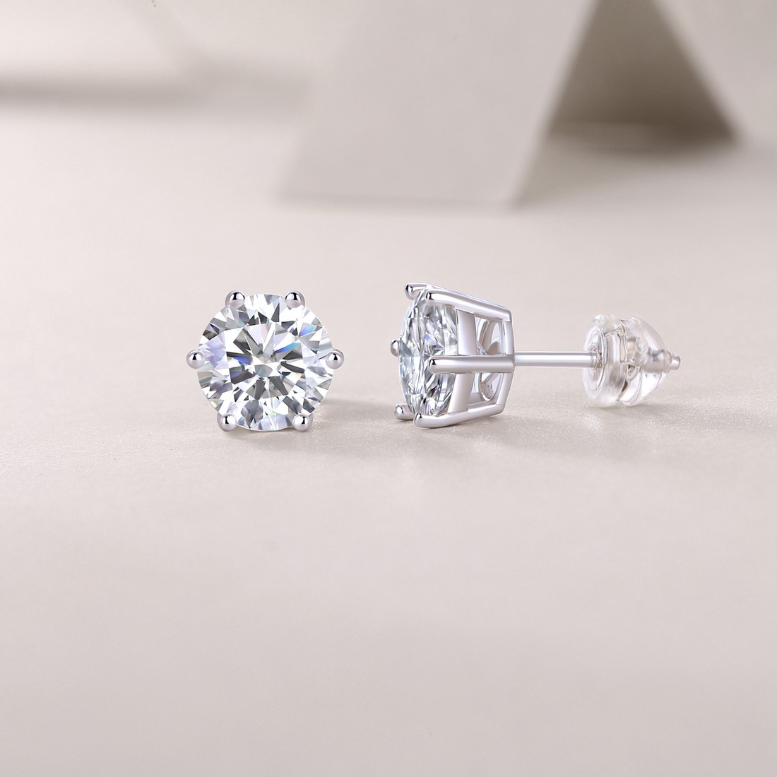 Luna Moissanite Earrings