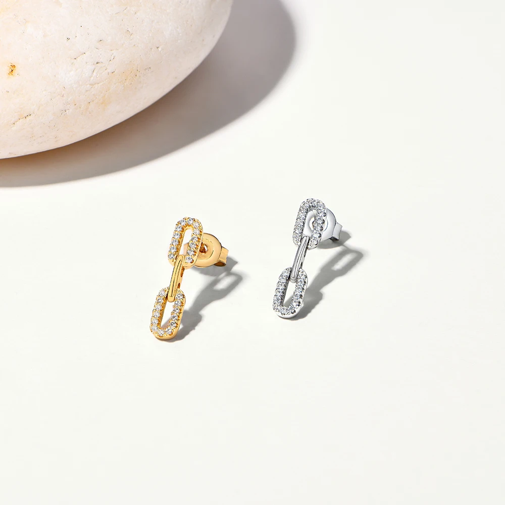 Cassia Moissanite Earrings
