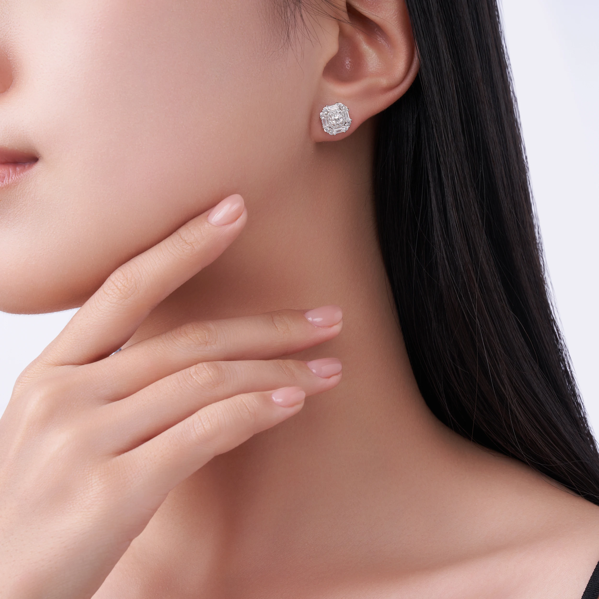 Althea Moissanite Earrings