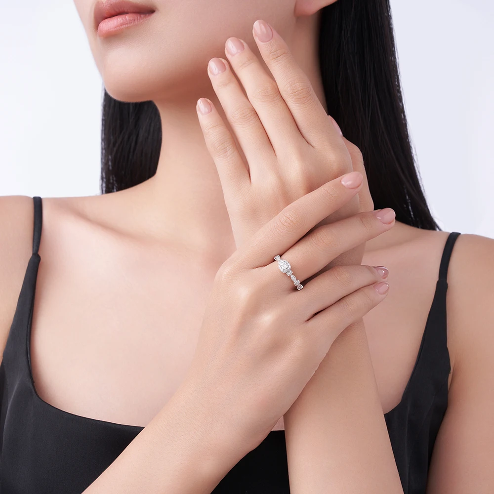 Celestia Moissanite Ring