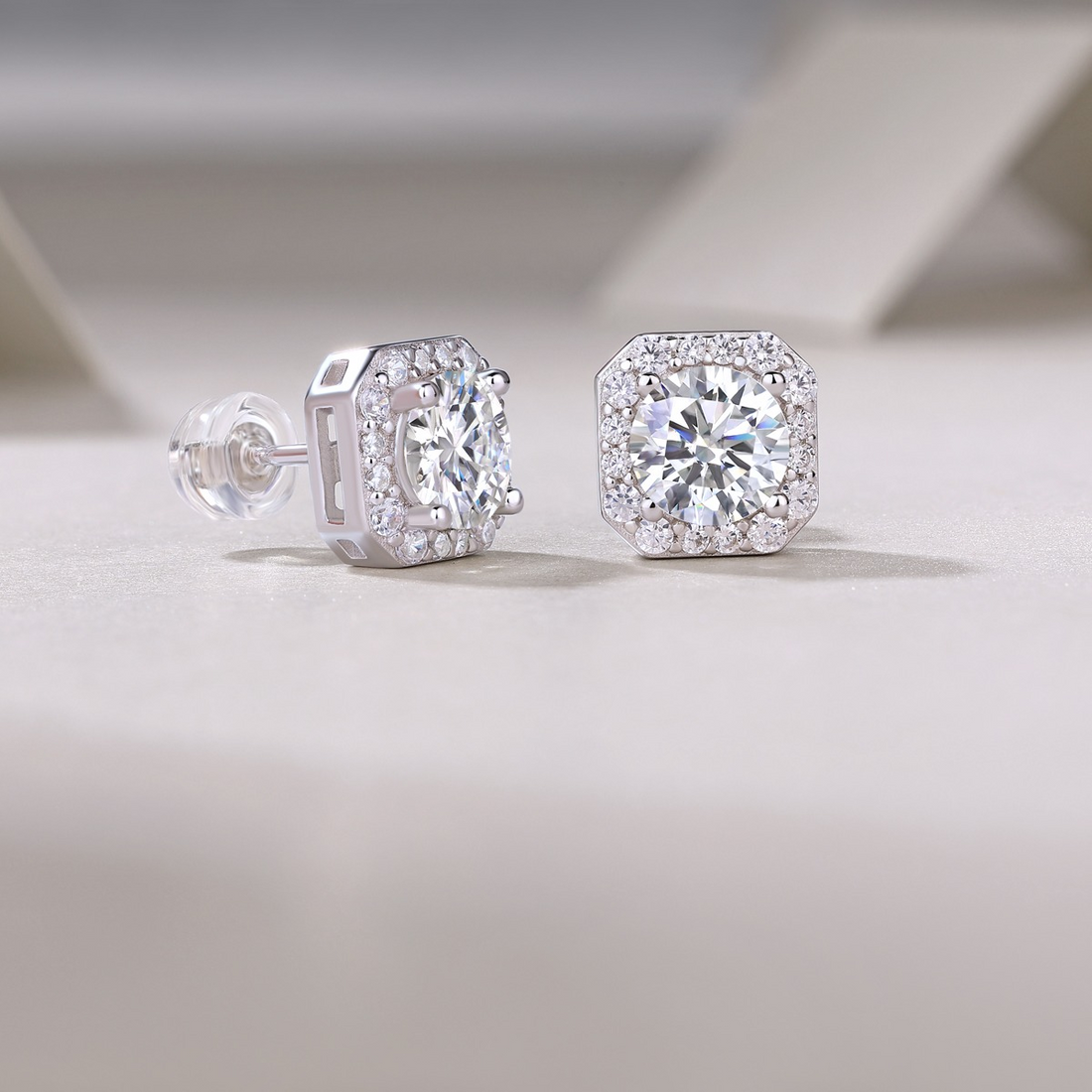 Andromeda Moissanite Earrings