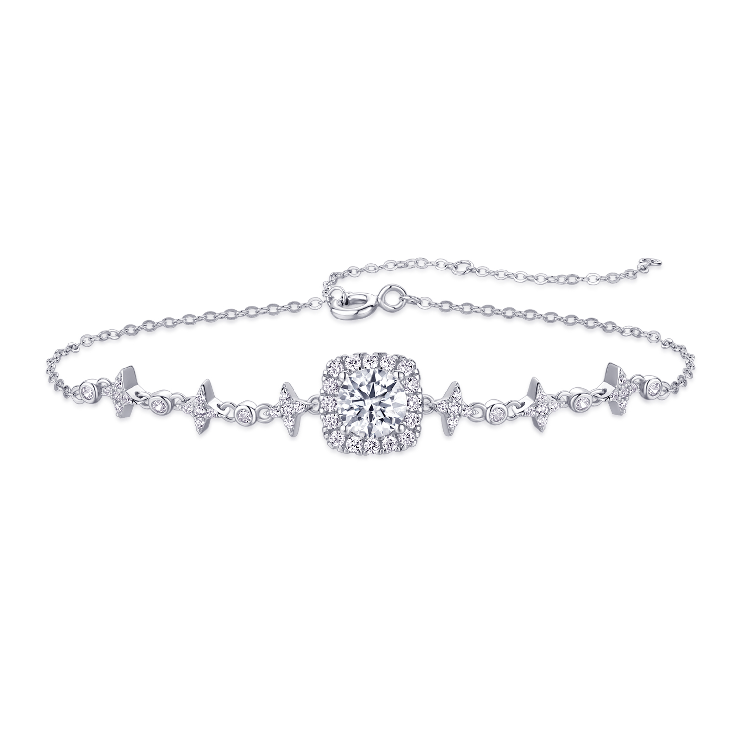 Lyra Moissanite Bracelet
