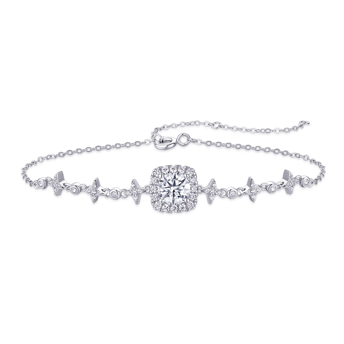 Lyra Moissanite Bracelet