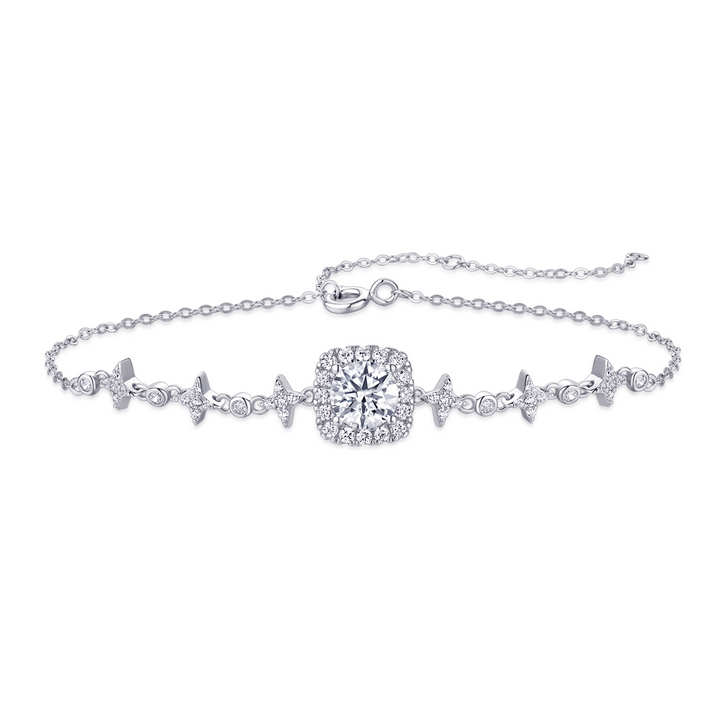 Lyra Moissanite Bracelet