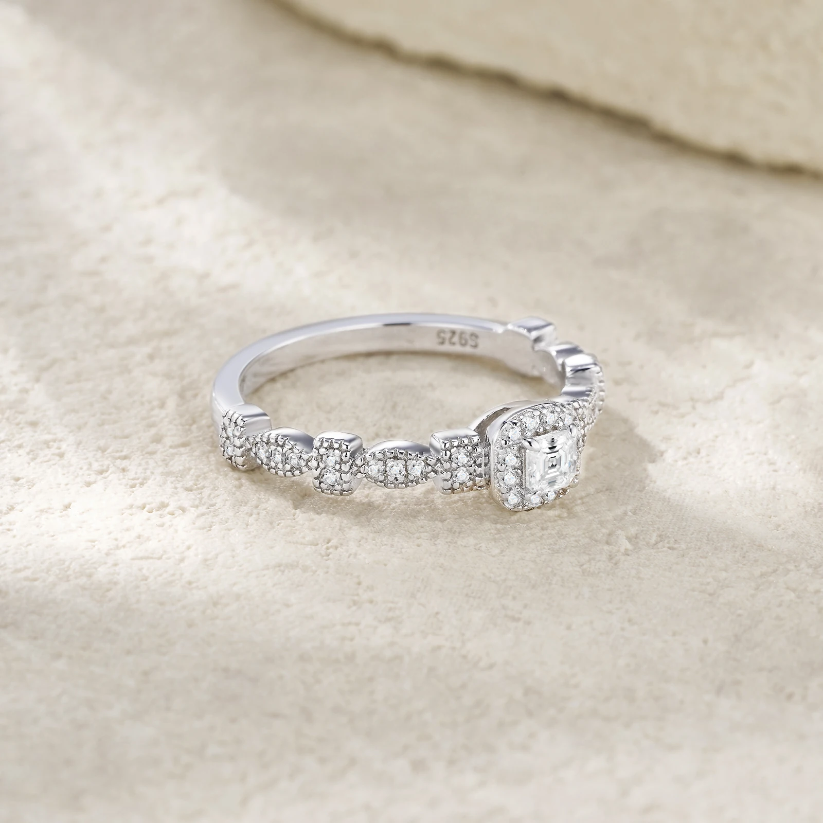 Celestia Moissanite Ring