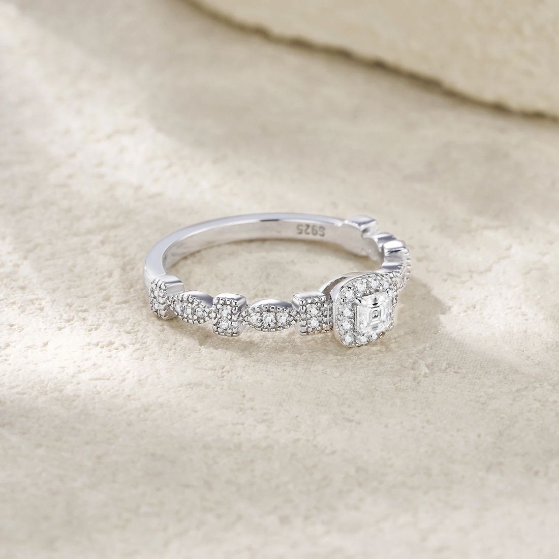 Celestia Moissanite Ring