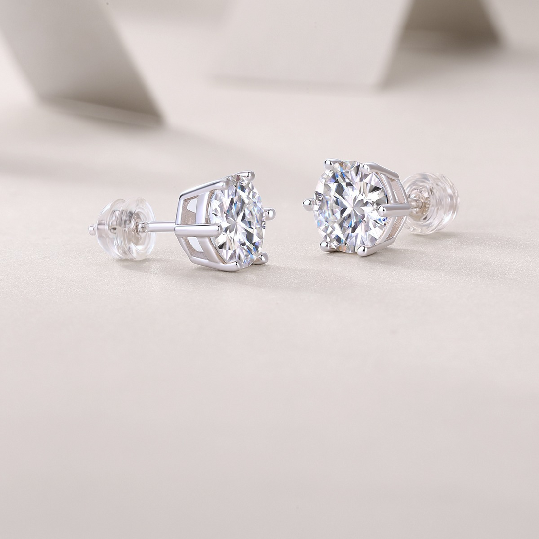 Luna Moissanite Earrings