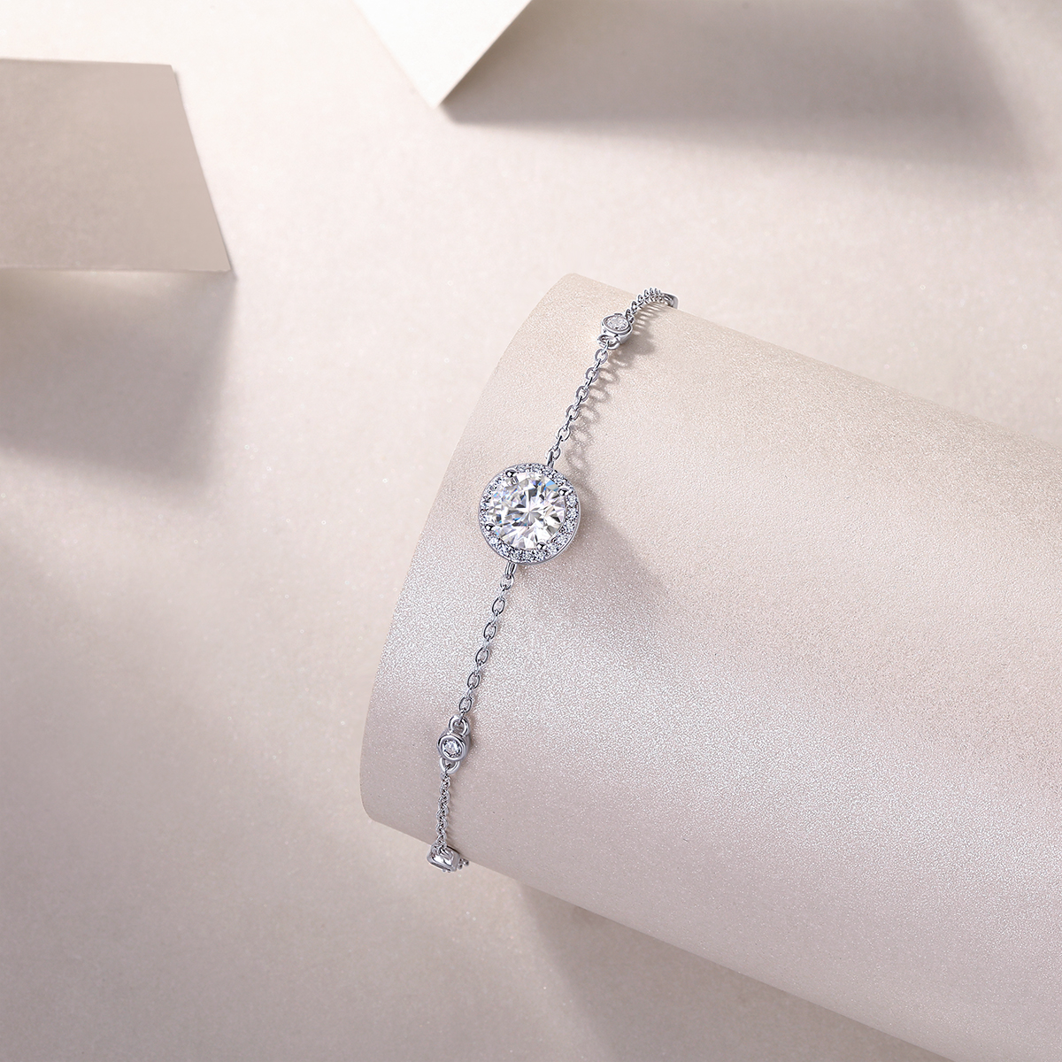 Silverlight Moissanite Bracelet