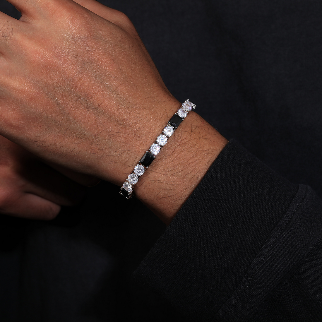 Agatt Moissanite Bracelet