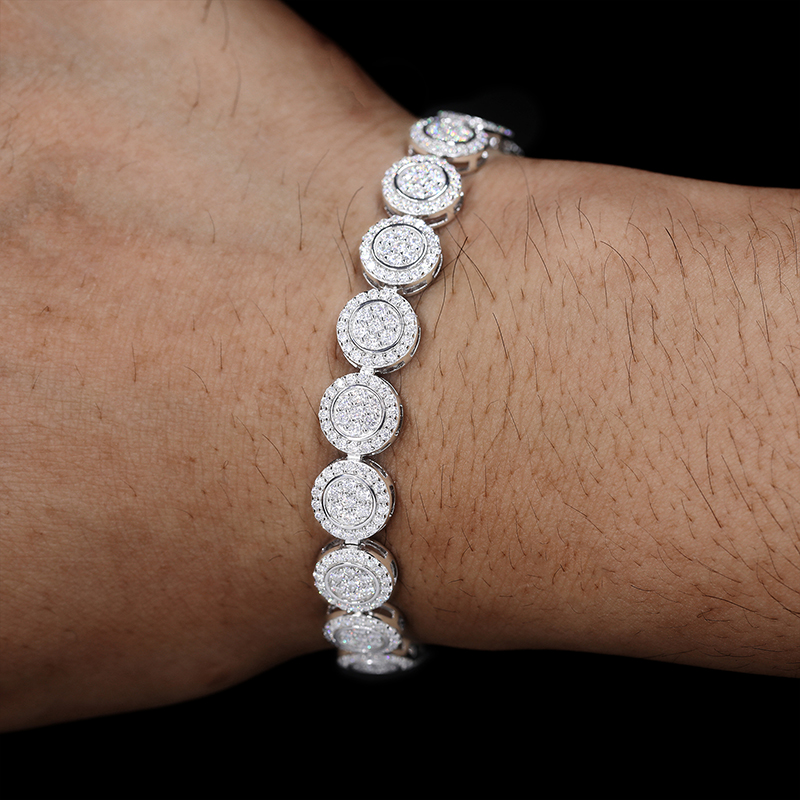Circle Moissanite Bracelet