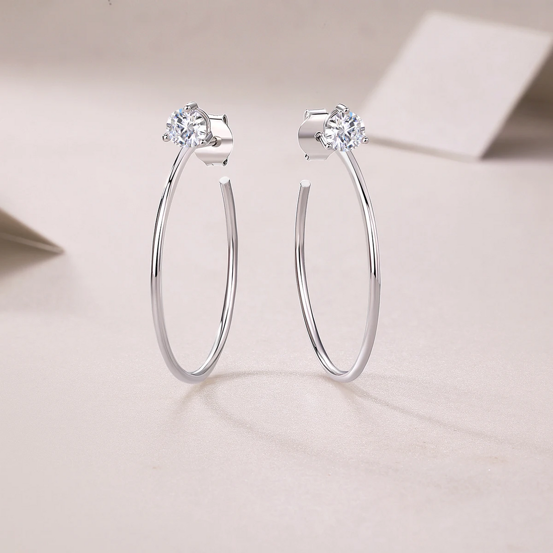 Orlina Moissanite Earrings