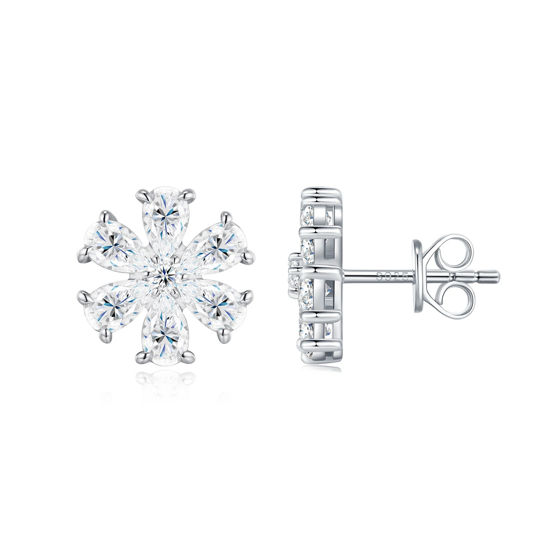 Zephyra Moissanite Earrings