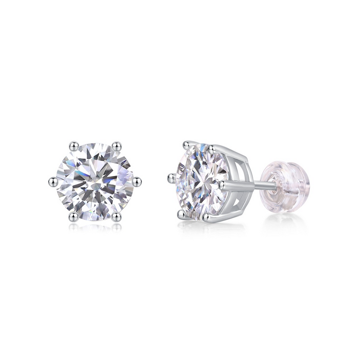 Luna Moissanite Earrings