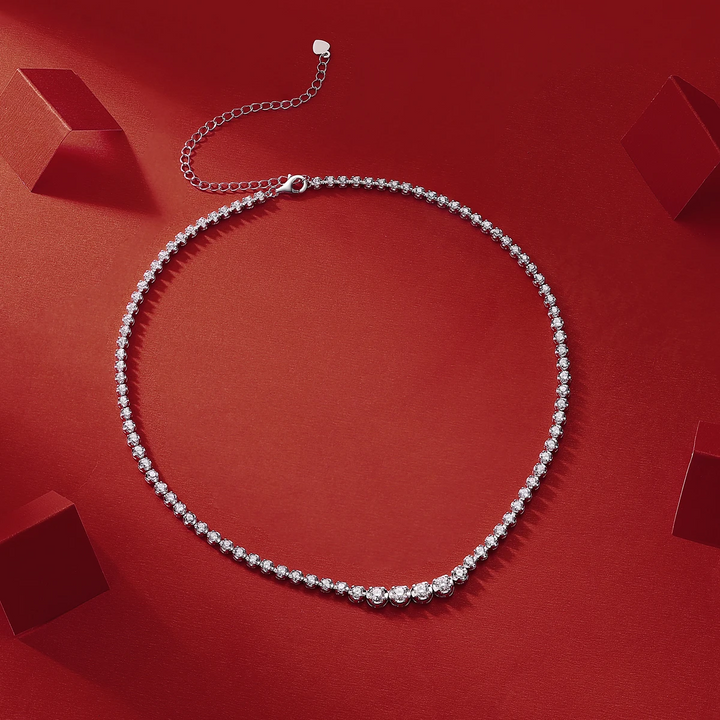 1.2CT Moissanite Tennis Necklace