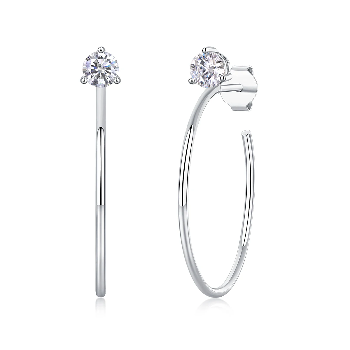 Orlina Moissanite Earrings