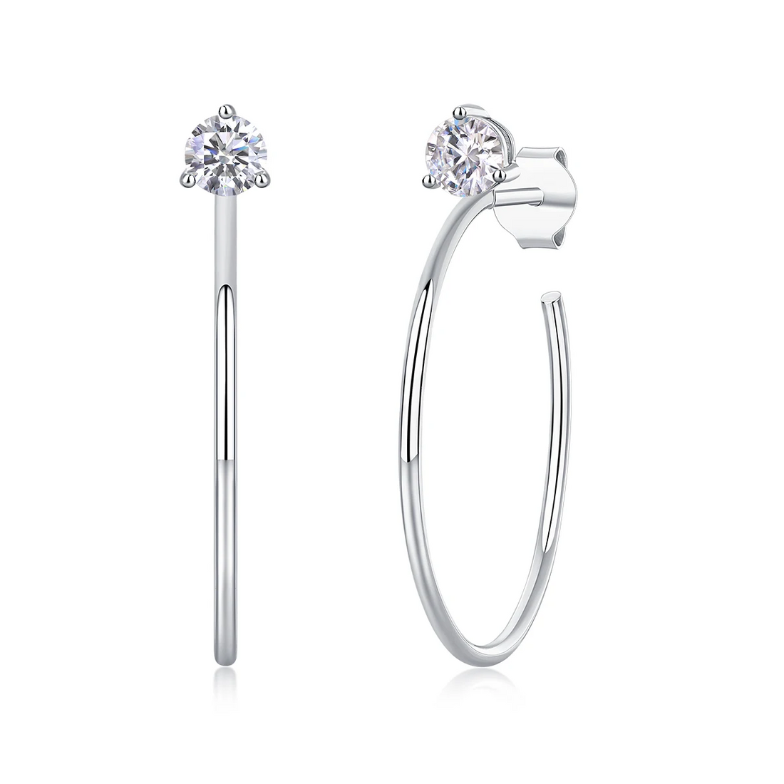 Orlina Moissanite Earrings