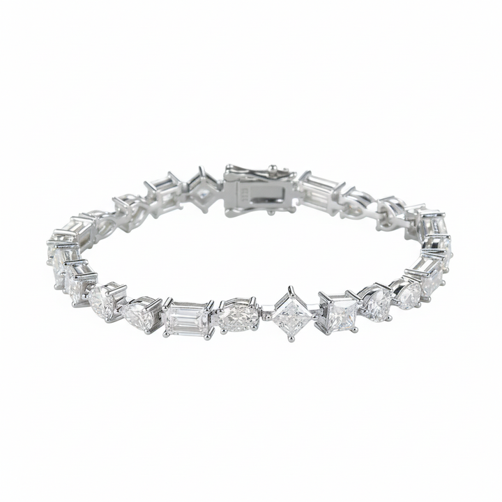 Shapes Moissanite Bracelet